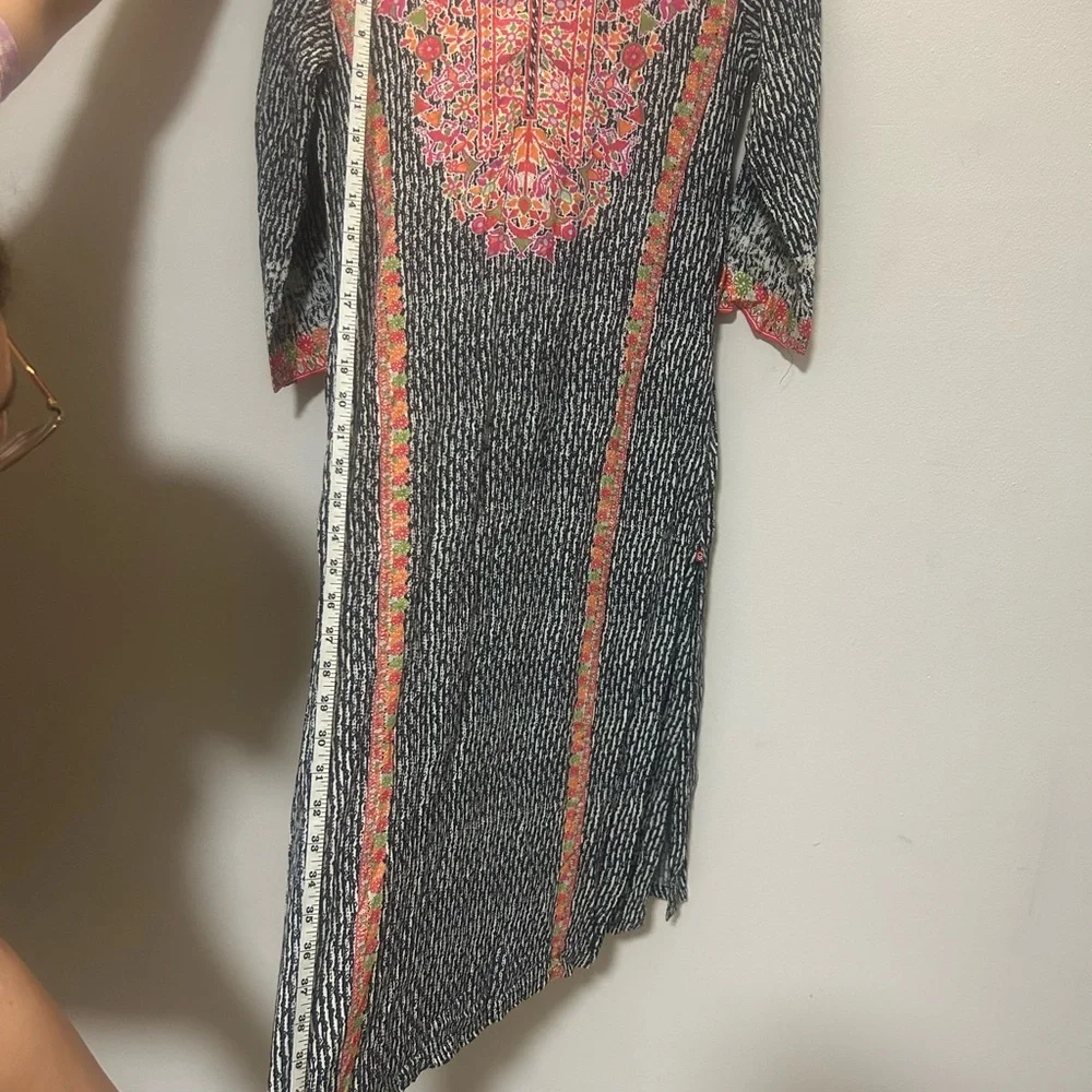 BIBA Indian Floral print straight kurta set 0194 - Picture 12 of 12